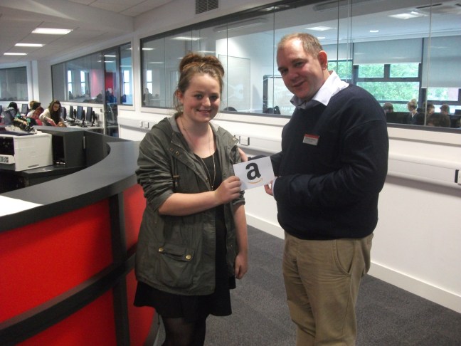 Freshers Fair Stationery Competition Winner