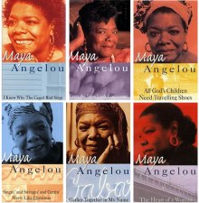 Maya Angelou book covers