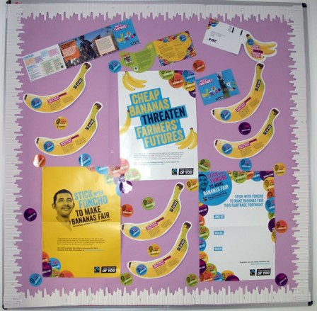 Fairtrade Fortnight display