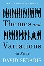 Book cover for 'Themes and variations' by David Sedaris