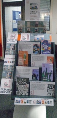 Booker prize library display, fiction at it's finest 2020