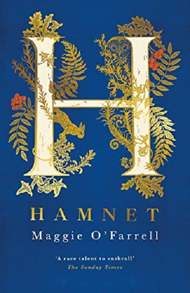 Book cover of Hanmet by Maggie O'Farrell the winner of the Women's Prize for Fiction 2020